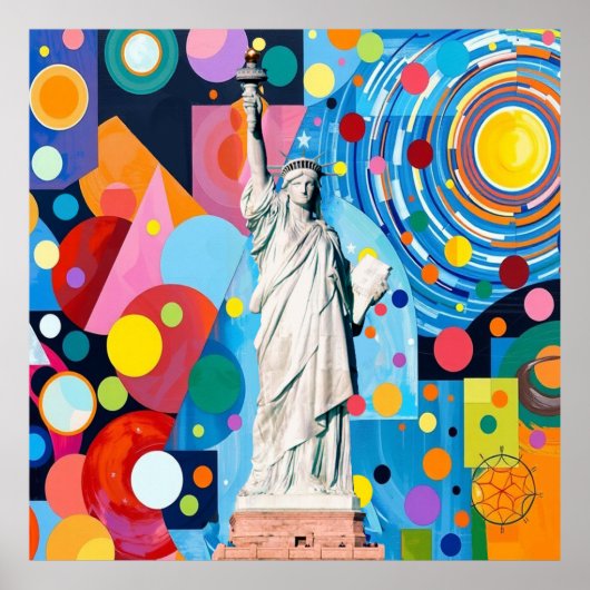 Freiheitsstatue Poster (Vorne)