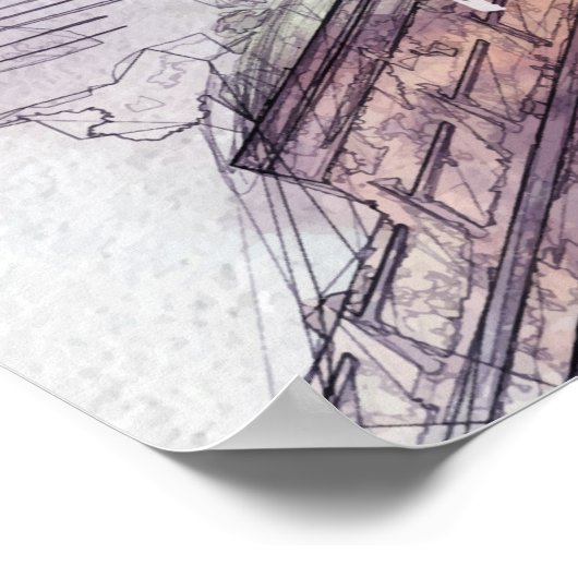 Freiheitsstatue Poster (Ecke)