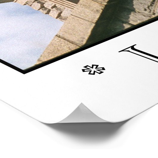 Freiheitsstatue Poster (Ecke)