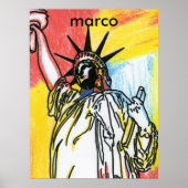 Freiheitsstatue Poster (Vorne)