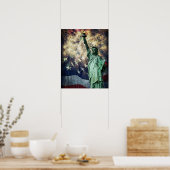 Freiheitsstatue Poster (Küche)