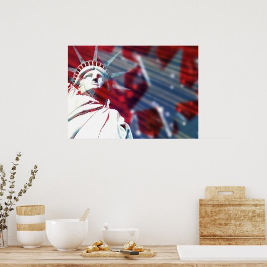 Freiheitsstatue Poster (Küche)