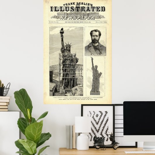 Freiheitsstatue Poster (Heimbüro)