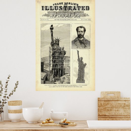 Freiheitsstatue Poster (Küche)