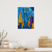 FREIHEITSSTATUE POSTER (Küche)