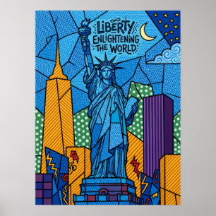 FREIHEITSSTATUE POSTER