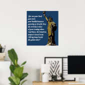 Freiheitsstatue Poster (Heimbüro)
