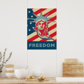 Freiheitsstatue Poster (Küche)