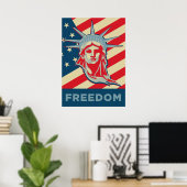 Freiheitsstatue Poster (Heimbüro)