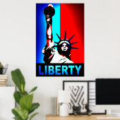 Freiheitsstatue Poster (Heimbüro)