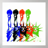 Freiheitsstatue Poster (Vorne)