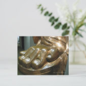 Freiheitsstatue Postkarte (Stehend Vorderseite)