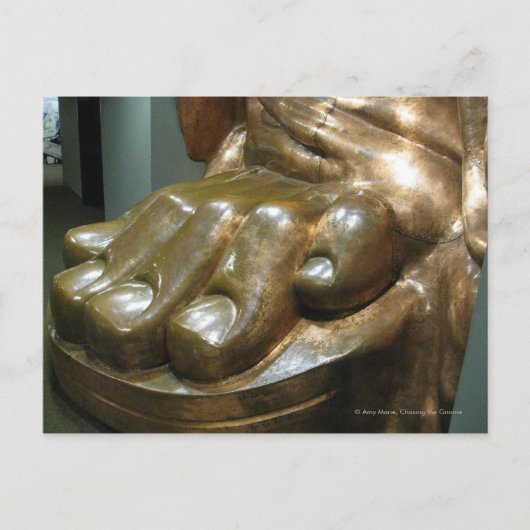 Freiheitsstatue Postkarte (Vorderseite)