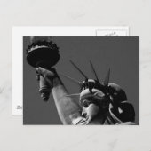 Freiheitsstatue Postkarte (Vorne/Hinten)