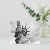 Freiheitsstatue Postkarte (Stehend Vorderseite)