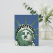 Freiheitsstatue Postkarte (Stehend Vorderseite)