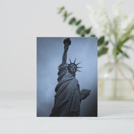 Freiheitsstatue Postkarte (Stehend Vorderseite)