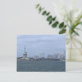 Freiheitsstatue Postkarte (Stehend Vorderseite)