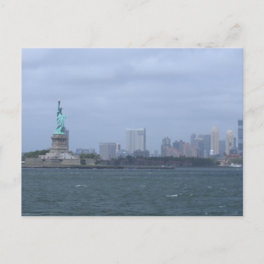 Freiheitsstatue Postkarte (Vorderseite)