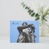 Freiheitsstatue Postkarte (Stehend Vorderseite)