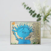 Freiheitsstatue Postkarte (Stehend Vorderseite)