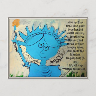 Freiheitsstatue Postkarte