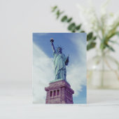 Freiheitsstatue Postkarte (Stehend Vorderseite)