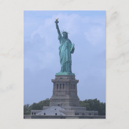 Freiheitsstatue Postkarte (Vorderseite)