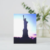 Freiheitsstatue Postkarte (Stehend Vorderseite)