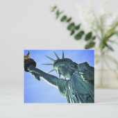 Freiheitsstatue Postkarte (Stehend Vorderseite)