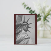 Freiheitsstatue Postkarte (Stehend Vorderseite)
