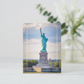 Freiheitsstatue Postkarte (Stehend Vorderseite)