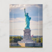 Freiheitsstatue Postkarte (Vorderseite)