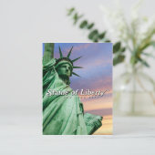 Freiheitsstatue Postkarte (Stehend Vorderseite)