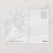 Freiheitsstatue Postkarte (Rückseite)