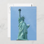 Freiheitsstatue - Postkarte schließen (Vorne/Hinten)