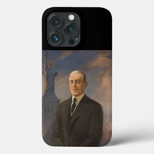 Freiheitsstatue & Präsident Woodrow Wilson Case-Mate iPhone Hülle (Rückseite)