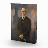 Freiheitsstatue & Präsident Woodrow Wilson Fotoblock (Rechts)