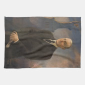 Freiheitsstatue & Präsident Woodrow Wilson Geschirrtuch (Horizontal)