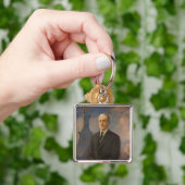 Freiheitsstatue & Präsident Woodrow Wilson Schlüsselanhänger (Hand)