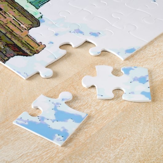 Freiheitsstatue Puzzle (Seite)