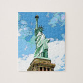 Freiheitsstatue Puzzle (Vertikal)