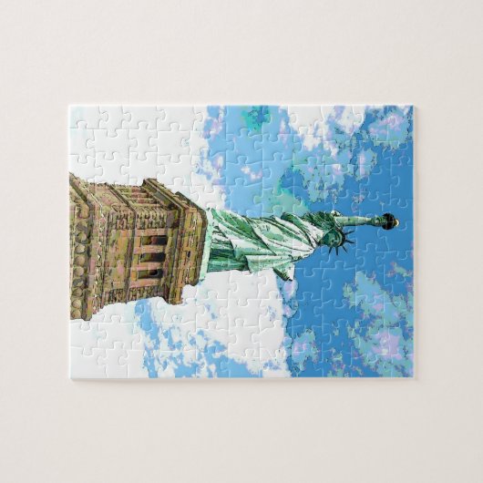 Freiheitsstatue Puzzle (Horizontal)