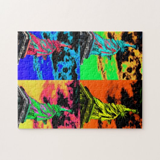 Freiheitsstatue Puzzle (Horizontal)