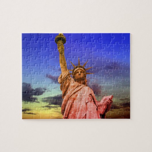 Freiheitsstatue Puzzle (Horizontal)