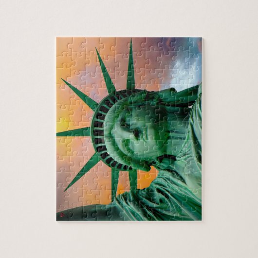 Freiheitsstatue Puzzle (Vertikal)