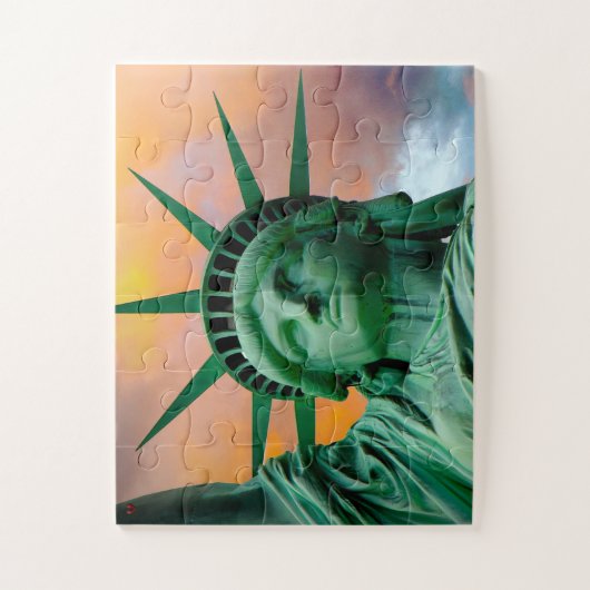 Freiheitsstatue Puzzle (Vertikal)