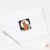 Freiheitsstatue Quadratischer Aufkleber (Umschlag)