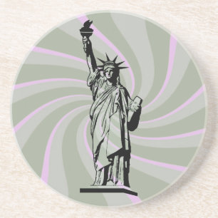 Freiheitsstatue Sandstein Untersetzer