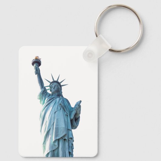 Freiheitsstatue Schlüsselanhänger (Rückseite)